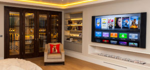Smart Home Technology and Home Entertainment & Automation designed Visionworks in London